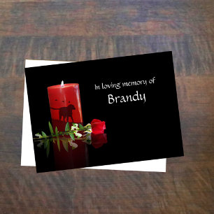 Sympathisatiekaart voor honden met aangepaste naam kaart