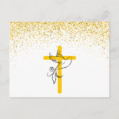 Sympathische begrafenis - Dankkaart - Cross and Do Briefkaart (Voorkant)