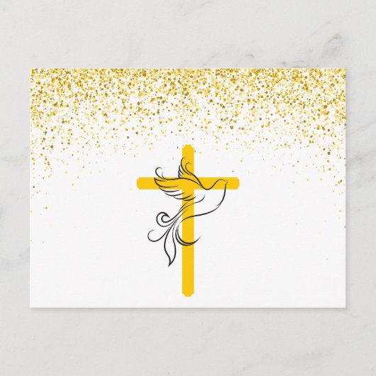 Sympathische begrafenis - Dankkaart - Cross and Do Briefkaart (Voorkant)