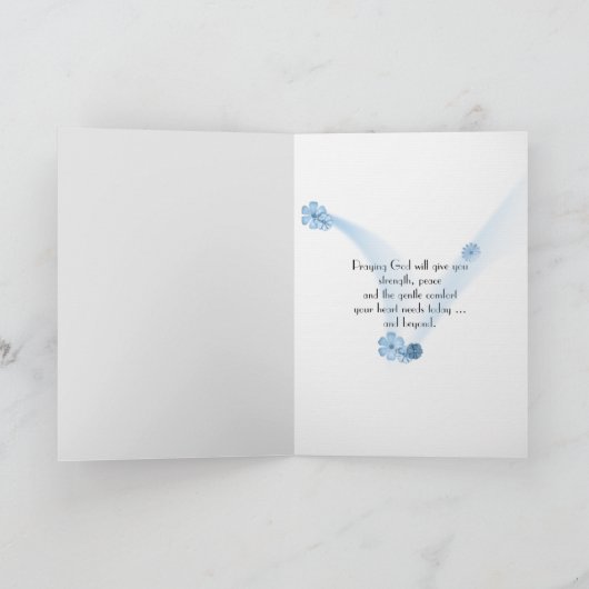 Sympathische vlinder in calla lily kaart (Binnen)