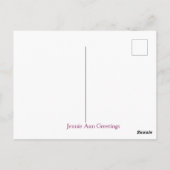 Sympathokaart Briefkaart (Achterkant)