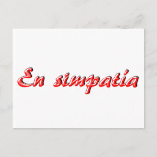 Sympathokaart Briefkaart