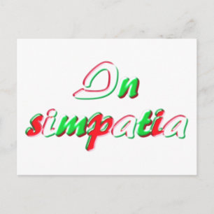 Sympathokaart Briefkaart