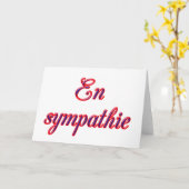 Sympathokaart Kaart (Gele Bloem)
