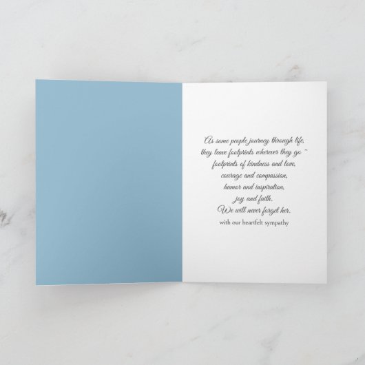 Sympathy Beach Fence in het zand Kaart (Binnen)