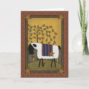 Sympathy Bible Verse Sheep Kaart