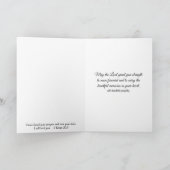 Sympathy Candle en Chrysanthemum Kaart (Binnen)