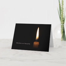 Sympathy Candle Kaart