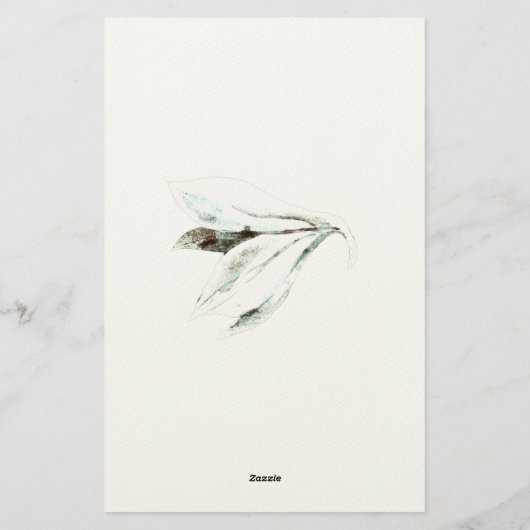 sympathy card briefpapier (Achterkant)