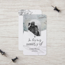 Sympathy Card Contactkaartje