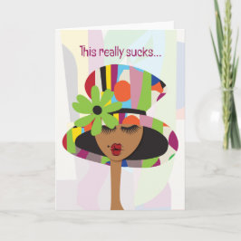 Sympathy Card - Dit is echt klote... Bedankkaart