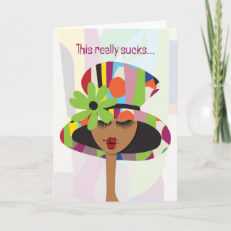 Sympathy Card - Dit is echt klote... Bedankkaart
