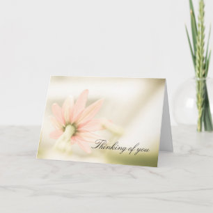 Sympathy card, een mooie bloemenfoto. kaart