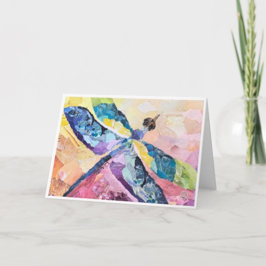 Sympathy Card Featuring a Dragonfly Kaart (Voorkant)