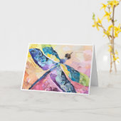 Sympathy Card Featuring a Dragonfly Kaart (Gele Bloem)