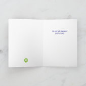 Sympathy Card - Ga van het net meisje Bedankkaart (Binnen)