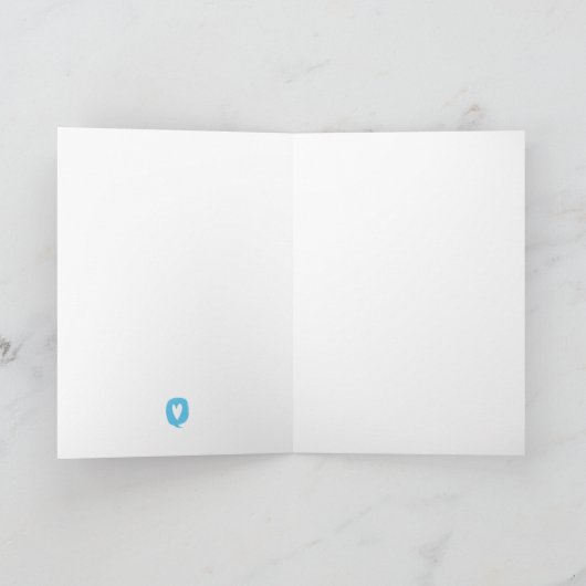 Sympathy Card - God heeft jou en ik ook Bedankkaart (Binnen)