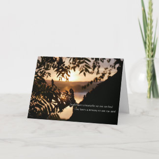 Sympathy Card – Ierse zegening Kaart