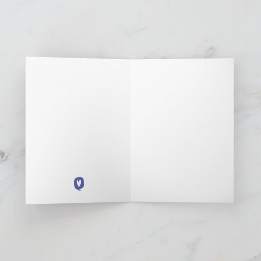 Sympathy Card - Ik zal je niet vertellen dat er di Bedankkaart (Binnen)