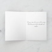 Sympathy Card In uw tijd van verdriet Kaart (Binnen)