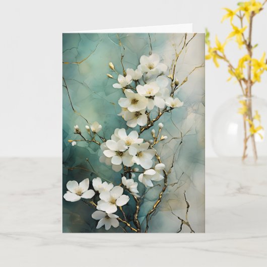 Sympathy Card In uw tijd van verdriet Kaart (Gele Bloem)