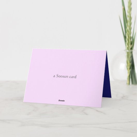 Sympathy card: kaart (Achterkant)