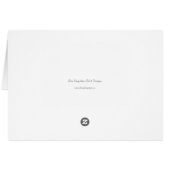 Sympathy Card met een zorgzaam vers (Achterkant Horizontaal)