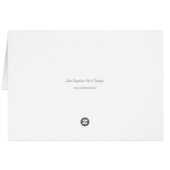 Sympathy Card met een zorgzaam vers (Achterkant Horizontaal)