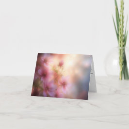 Sympathy Card met gebed en bloemontwerp Kaart