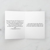 Sympathy Card Mountain Trail Kaart (Binnen)