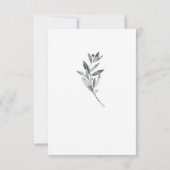 Sympathy Card Notitiekaartje (Achterkant)