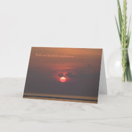 Sympathy Card - Oprechte condoleances Kaart