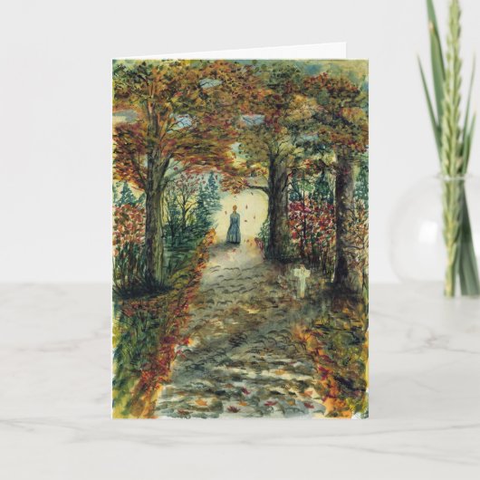 Sympathy Card - Originele kunst Kaart (Voorkant)