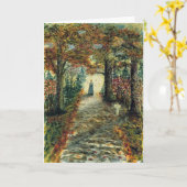 Sympathy Card - Originele kunst Kaart (Gele Bloem)