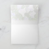 Sympathy Card, Pioenschappen en Columbine in de re Kaart (Binnen)