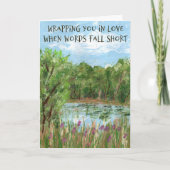 Sympathy Card Pond Kaart (Voorkant)