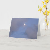 Sympathy Card - Sterren aan de hemel Kaart (Gele Bloem)