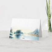 Sympathy Card "Those we love don't go away" Kaart (Achterkant)