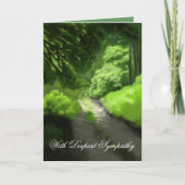 Sympathy Card van One: Brother Forest Kaart (Voorkant)
