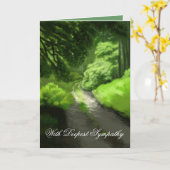 Sympathy Card van One: Brother Forest Kaart (Gele Bloem)