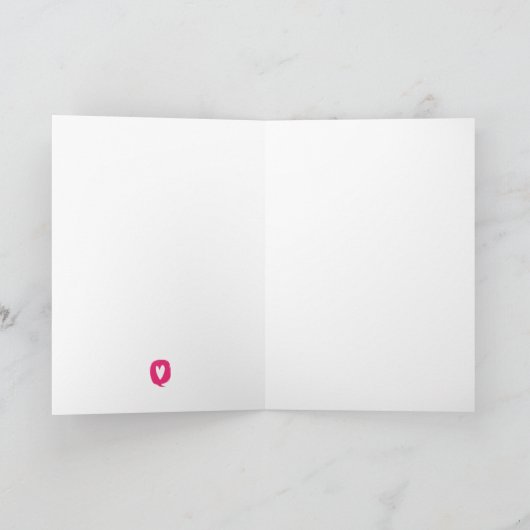 Sympathy Card - Verdriet is een proces Bedankkaart (Binnen)