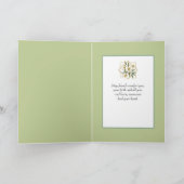 Sympathy Edelweiss Zwitserse Alpen Window Kaart (Binnen)