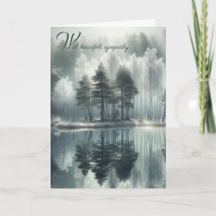 Sympathy Frozen Lake met Mist Kaart