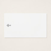 Sympathy Funeral Memorial Prayer Card Visitekaartje (Achterkant)