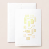 Sympathy (Gold Foil) Kaart van dalDesignNZ (Met envelop)