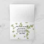 Sympathy-kaart met Flatcoat Retriever Kaart (Binnen)