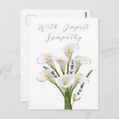 Sympathy Memorial Kaart (Voorkant / Achterkant)