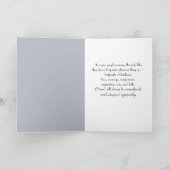 Sympathy Moonlight Footprints In a Snowy Forest Kaart (Binnen)