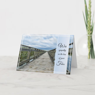 Sympathy on the Loss of Your Father Card Kaart