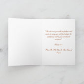 Sympathy Owl met spirituele tekst Kaart (Binnen)